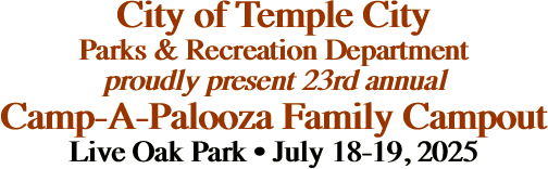 City of Temple City Parks &