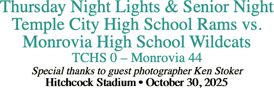 Thursday Night Lights & Senior