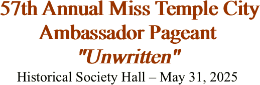  57th Annual Miss Temple