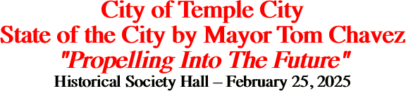 City of Temple City State of