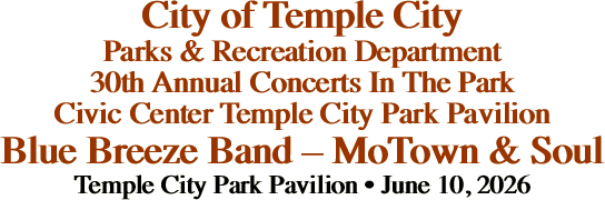 City of Temple City Parks &