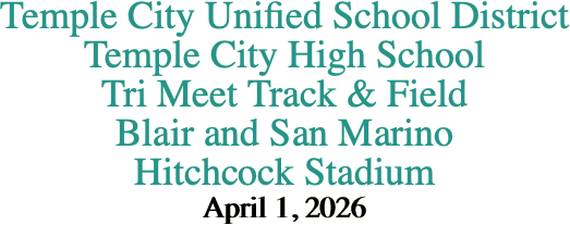 Temple City Unified School District Temple